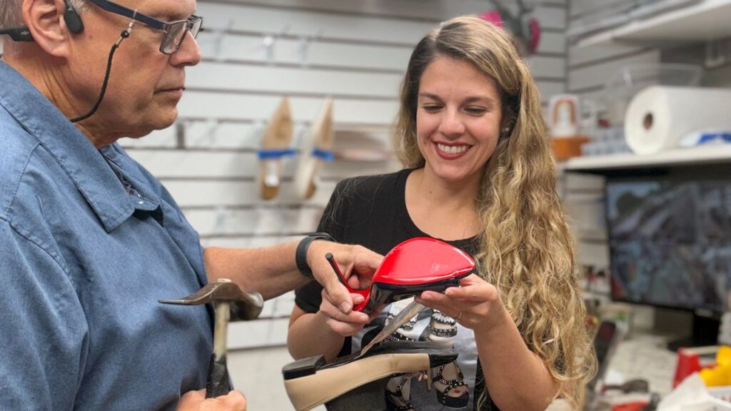 zapatos restauracion en Miami
